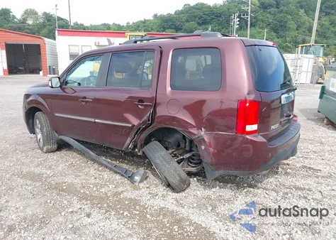 2012 Honda Pilot Touring из США, поврежденный, VIN 5FNYF4H96CB019413